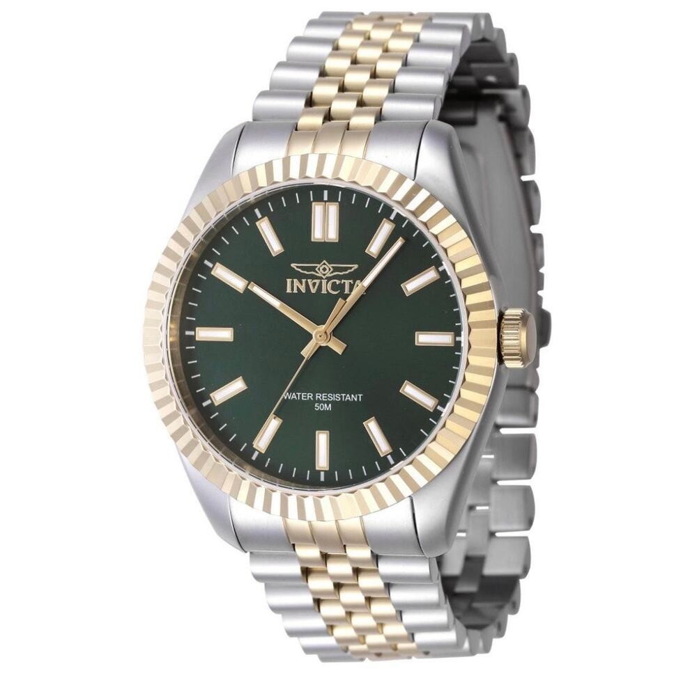 Invicta Specialty Oxford Men’s Watch 43mm Gold Steel New in Box
